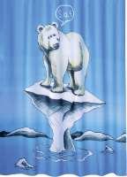 Штора для ванной Iddis Polar Bear