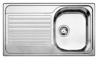 Мойка кухонная Blanco Tipo 45 S сталь матовая