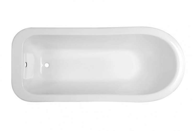 Ванна из литьевого мрамора Эстет Царская 150x73 (арт. ФР-150x73)
